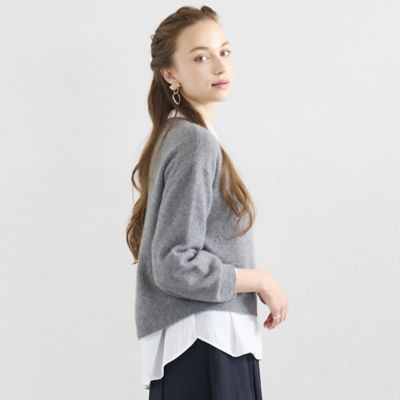 ラメ入りシャギープルオーバーニット（73136561） | Liliane