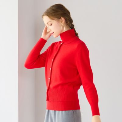 アンサンブル対応】カシミヤニットカーディガン（73136594