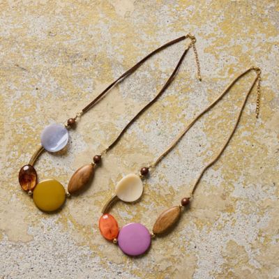 【一部店舗・オンラインショップ限定】サークル×ウッドネックレス（７３１４５４０１）
