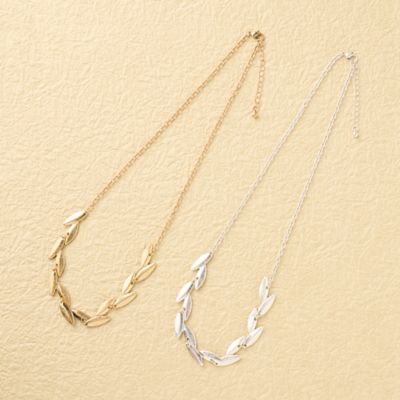 リーフチェーンネックレス（73145502） | Liliane Burty Eclat
