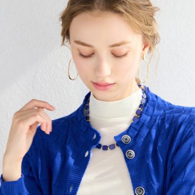 ＜Liliane Burty Eclat (Women/小さいサイズ) ＞【一部店舗・オンラインショップ限定】ラピスラズリ　マグネットネックレス（７３１４５５１０）