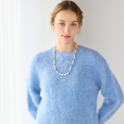 ＜Liliane Burty Eclat (Women/小さいサイズ) ＞【一部店舗・オンラインショップ限定】淡水パールロングマグネットネックレス（７３１４５５１４）