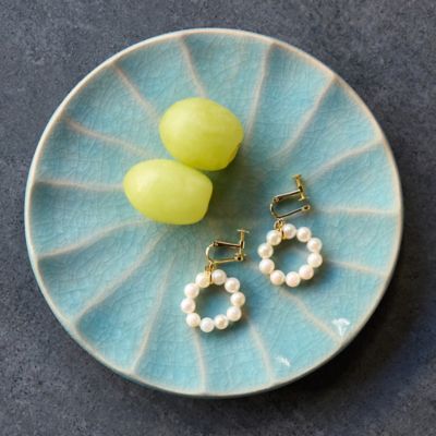 オンラインショップ限定】アコヤパールフープイヤリング