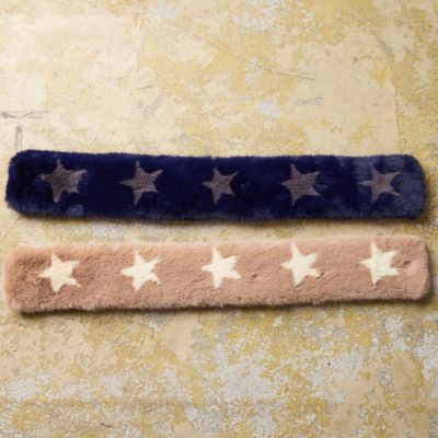 【一部店舗・オンラインショップ限定】フェイクファー星ティペット（７３１６６４０３）