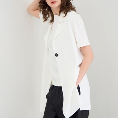 ＜R-ISM(Women) ＞テーラードニットジレ（８１００２５０２）