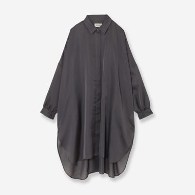 ビックシルエットシャツワンピース（８１０１２５０４）