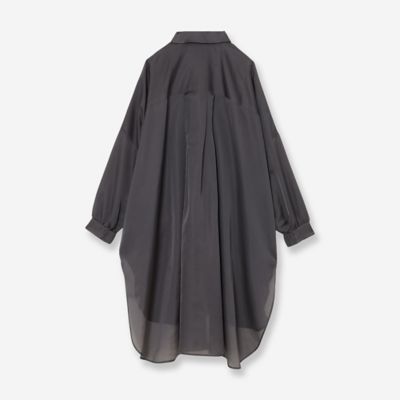 ビックシルエットシャツワンピース（８１０１２５０４）