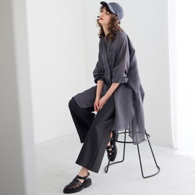 ビックシルエットシャツワンピース（８１０１２５０４）