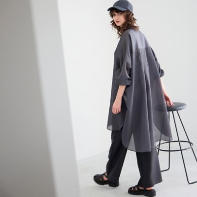 ビックシルエットシャツワンピース（８１０１２５０４）