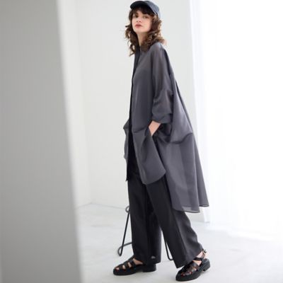ビックシルエットシャツワンピース（８１０１２５０４）