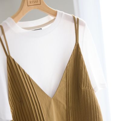 ピンタックキャミソールワンピース（８１０１３５０８）