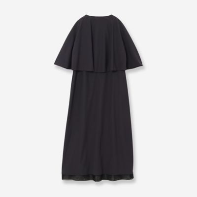 Lauren R Lauren*エレガント*華やか*ケープ*ドレス 2セットアイテム】【接触冷感】ケープドレス（81013512