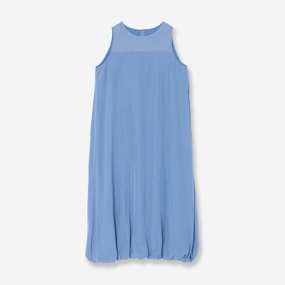 R-ISM(Women) /リズム【撥水・接触冷感・速乾・UVカット】バルーンヘムワンピース(81014516) アオ ワンピース・ドレス【三越伊勢丹/公式】