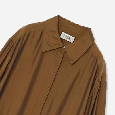 リズム（R_ISM）/【洗える】シャンブレーシャツワンピース 洗える】シャンブレーシャツワンピース（81015505） | R-ISM