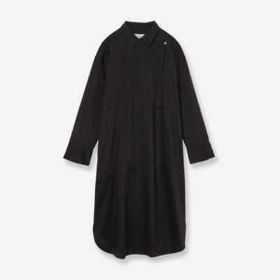 洗える】カラーコンビシャツワンピース（81015604） | R-ISM