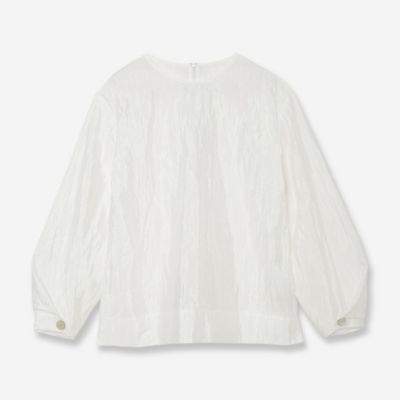 ＜R-ISM(Women) ＞ぽこぽこシアーブラウス（８１０３３４０３）