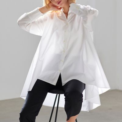 ＜R-ISM(Women) ＞コットンフレアシャツ（８１０３３４０５）