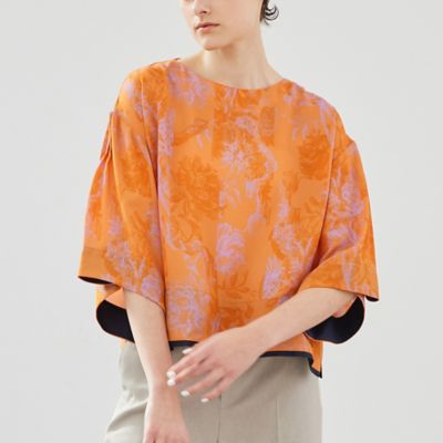 ＜R-ISM(Women) ＞フラワープリントブラウス（８１０３３４１１）