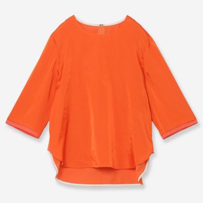 ＜R-ISM(Women) ＞シルキーサテンブラウス（８１０３３４２４）