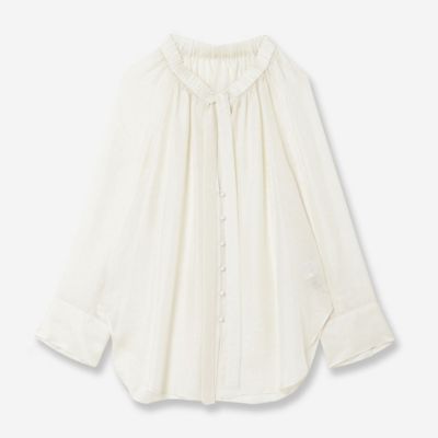 ＜R-ISM(Women) ＞シアーリボンブラウス（８１０３３５１９）