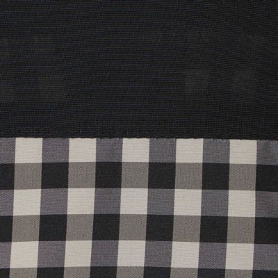 【セットアップ対応】タフタギンガムチェックブラウス（８１０３３５２１）