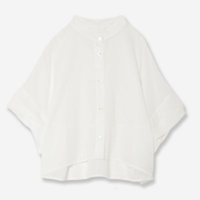 【セットアップ対応】リネンブレンドブラウス（８１０３３５２２）