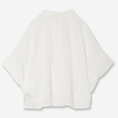【セットアップ対応】リネンブレンドブラウス（８１０３３５２２）
