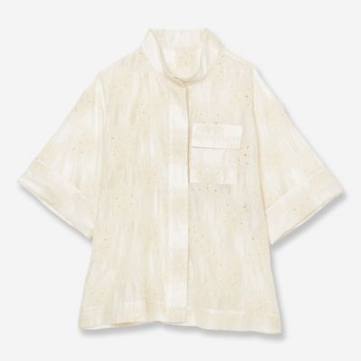 louren レースシャツ mi-企画】刺繍レースシャツ | Lui's(ルイス)レディース | PAL CLOSET