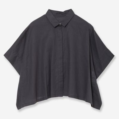 セットアップ対応・洗える】ケープシャツブラウス（81033613