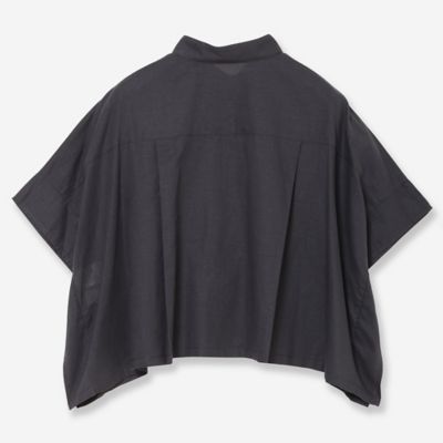 ケープシャツ黒かみちゃん様 セットアップ対応・洗える】ケープシャツブラウス（81033613