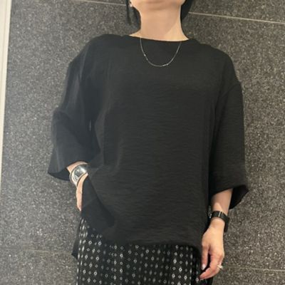 ＜R-ISM(Women) ＞【洗える】クルーネックＴブラウス（８１０３４５２８）