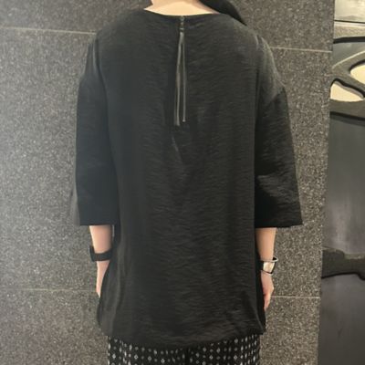 【洗える】クルーネックＴブラウス（８１０３４５２８）