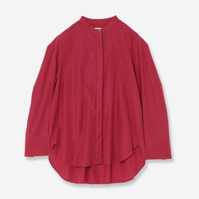R-ISM(Women) /リズム シャーリングシャツ(81035502) ワイン トップス【三越伊勢丹/公式】