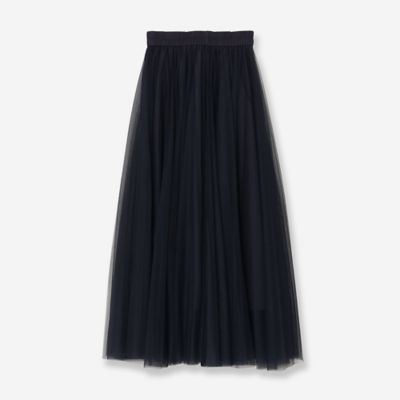【人気アイテム追加】チュールロングスカート（８１０４２５７０）