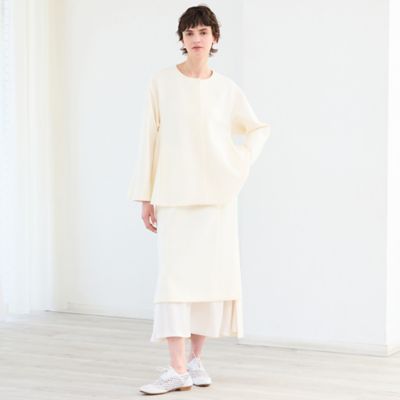 ＜R-ISM(Women) ＞【セットアップ対応・洗える・Ｓ／Ｍ／Ｌサイズ】スキューバスカート（８１０４２６０３）