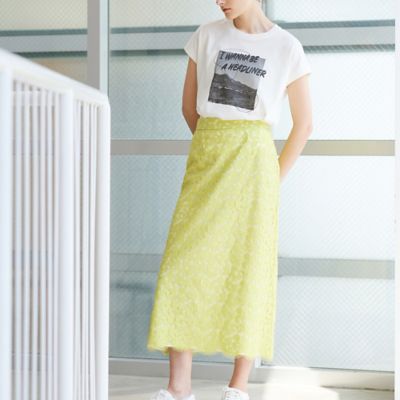 コードレースロングスカート（81043414） | R-ISM(Women