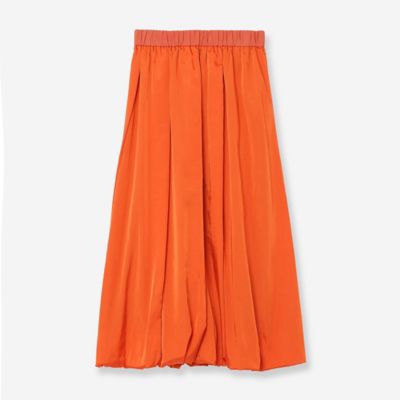 シルキーサテンバルーンスカート（８１０４３４１７）