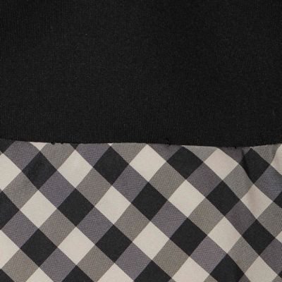 【セットアップ対応】タフタギンガムチェックスカート（８１０４３５１３）