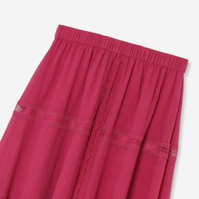 【セットアップ対応】レースコンビスカート（８１０４３５１５）