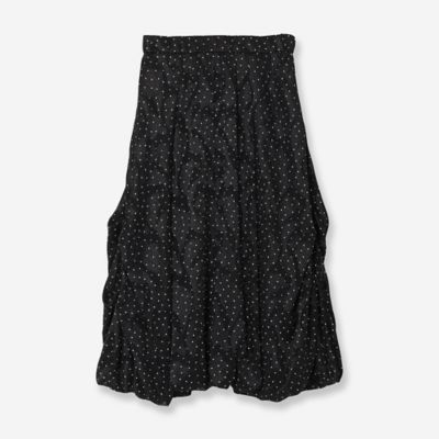 【セットアップ対応】カットジャカードドットバルーンスカート（８１０４３５１７）