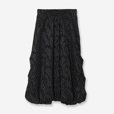 【セットアップ対応】カットジャカードドットバルーンスカート（８１０４３５１７）