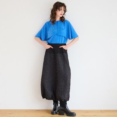 ＜R-ISM(Women) ＞【２ＷＡＹ・洗える】ジャージーコンビフクレジャカードスカート（８１０４５５０１）