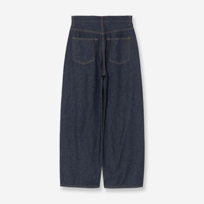 【セットアップ対応】デニムワイドパンツ（８１０５２５０３）
