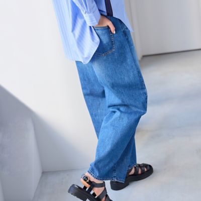 【セットアップ対応】デニムワイドパンツ（８１０５２５０３）