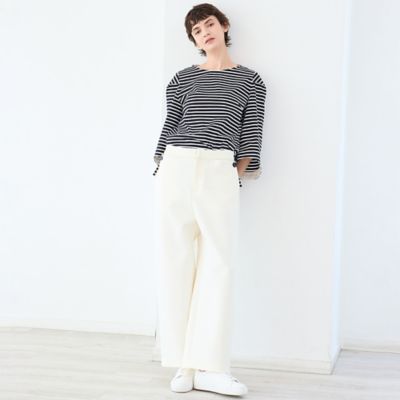 ＜R-ISM(Women) ＞【透け防止・セットアップ対応・洗える・Ｓ／Ｍ／Ｌサイズ】スキューバパンツ（８１０５２６０３Ａ）