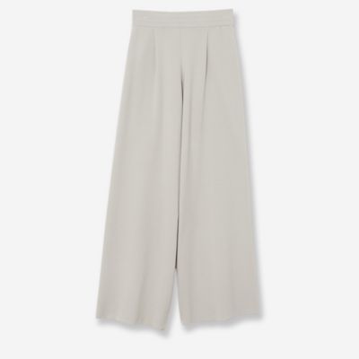 ＜R-ISM(Women) ＞ストレッチニットワイドパンツ（８１０５３４０７）