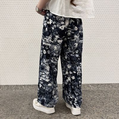 【セットアップ対応】フラワーガーデンワイドパンツ（８１０５３５１１）