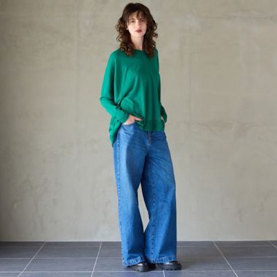 JAPAN DENIM】デニムバギーパンツ（81055503） | R