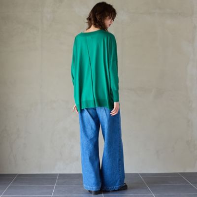 JAPAN DENIM】デニムバギーパンツ（81055503） | R