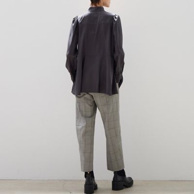 裏起毛ハンドウォッシャブルチェックパンツ（８１０５６４０９）